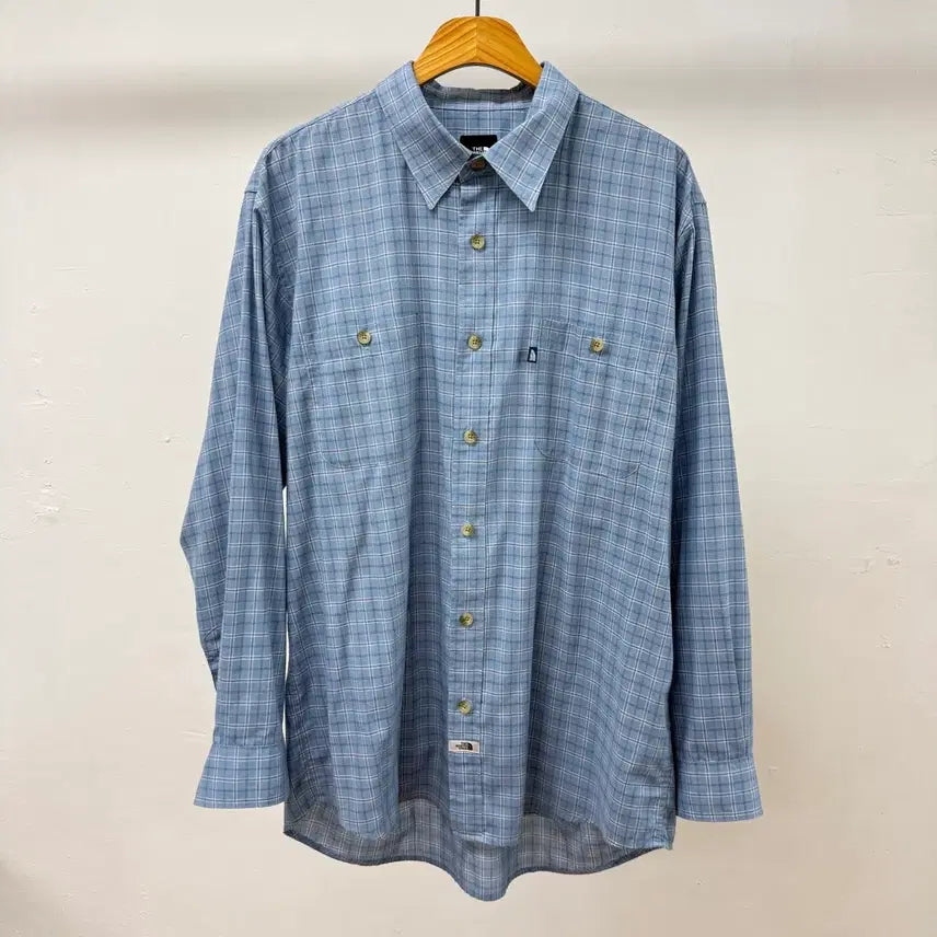[BUNJANG] The North Face Plaid Shirt XXL / 노스페이스 체크 셔츠 110 빅사이즈 여름용 JS44