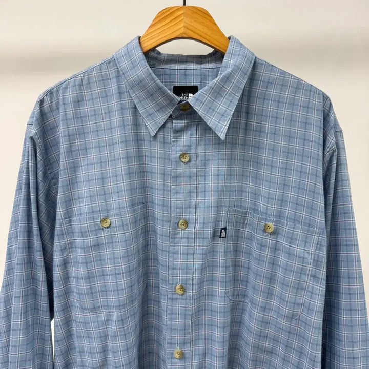 [BUNJANG] The North Face Plaid Shirt XXL / 노스페이스 체크 셔츠 110 빅사이즈 여름용 JS44