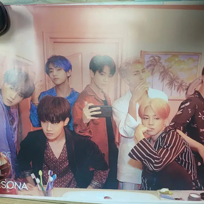 [BUNJANG] 방탄소년단 MAP OF THE SOUL 포스터 4장일괄 / 방탄소년단 MAP OF THE SOUL 포스터 4장일괄