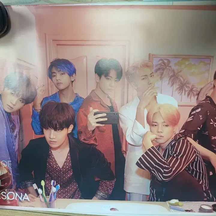 [BUNJANG] 방탄소년단 MAP OF THE SOUL 포스터 4장일괄 / 방탄소년단 MAP OF THE SOUL 포스터 4장일괄