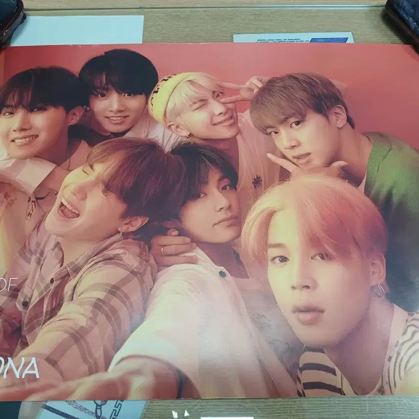 [BUNJANG] 방탄소년단 MAP OF THE SOUL 포스터 4장일괄 / 방탄소년단 MAP OF THE SOUL 포스터 4장일괄