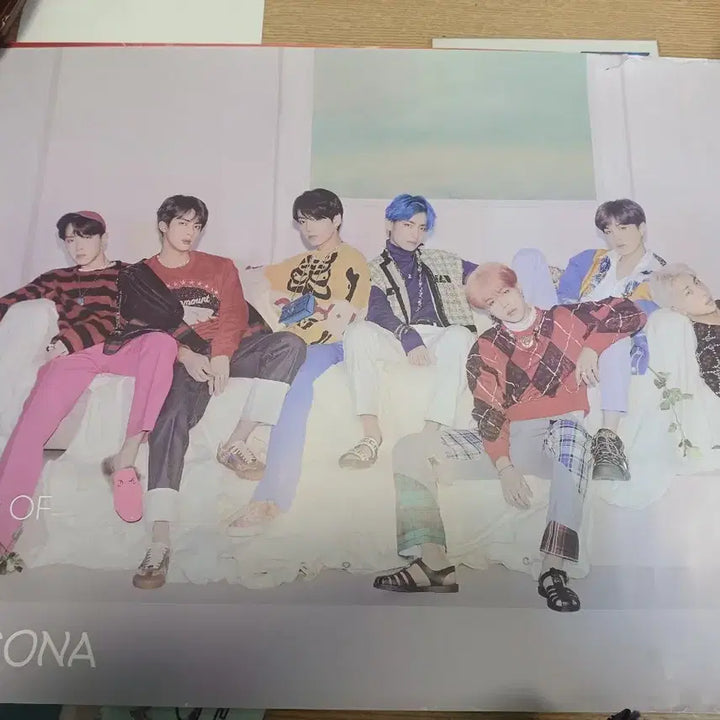 [BUNJANG] 방탄소년단 MAP OF THE SOUL 포스터 4장일괄 / 방탄소년단 MAP OF THE SOUL 포스터 4장일괄