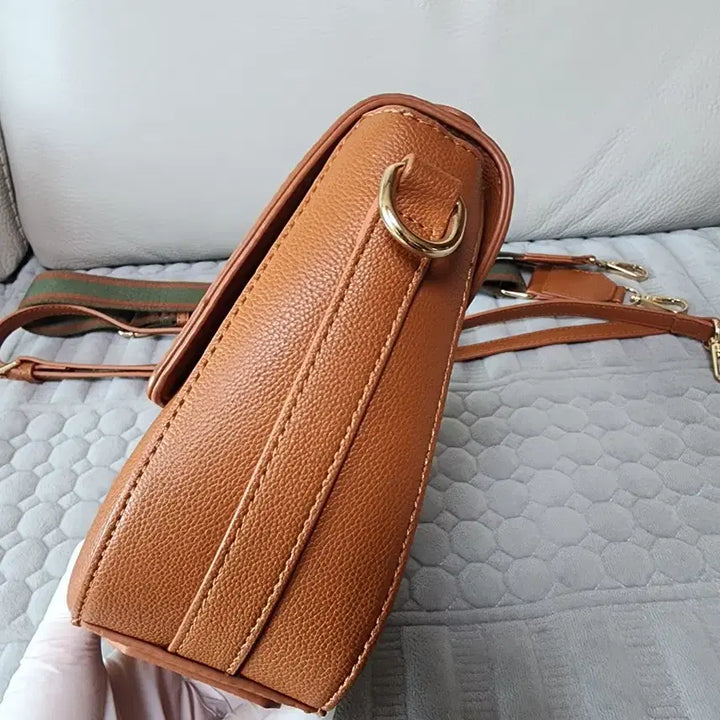 [BUNJANG] Esquire Brown Tote/Shoulder/Cross Bag / 미착용) 정품 에스콰이아 브라운 토트백 숄더백 미니크로스백