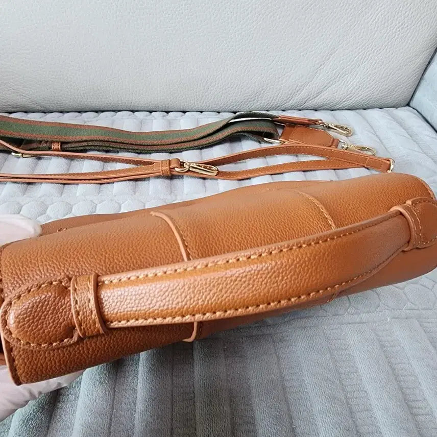 [BUNJANG] Esquire Brown Tote/Shoulder/Cross Bag / 미착용) 정품 에스콰이아 브라운 토트백 숄더백 미니크로스백