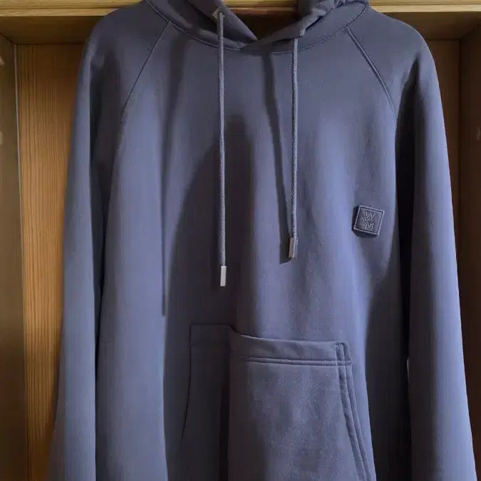 [BUNJANG] Wooyoungmi Back Logo Hoodie Grey Size 50 / 우영미 백 로고 후드티 그레이 26ss 50
