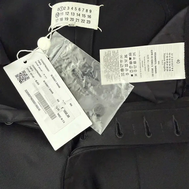 [SOLD OUT] 마르지엘라 Margiela 블랙 와이드 팬츠 비스코스 40