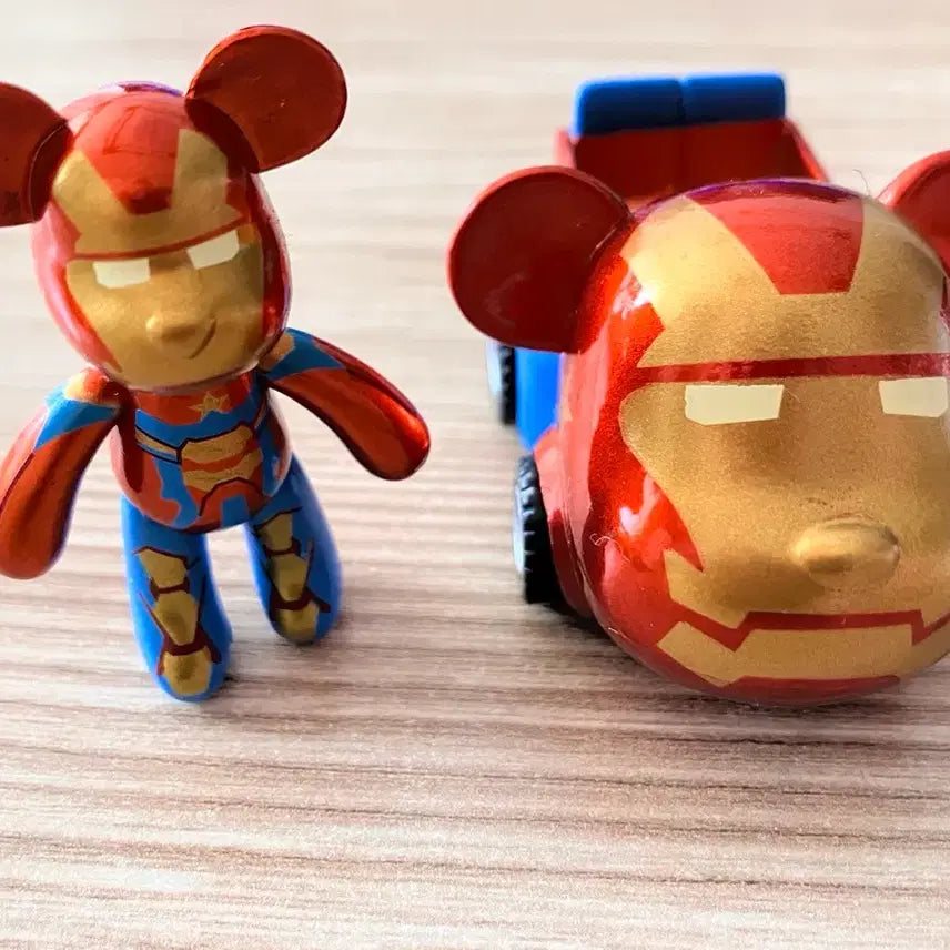 [BUNJANG] Popobe Iron Man Car Figure / 포포베 미니 아이언맨 자동차 피규어