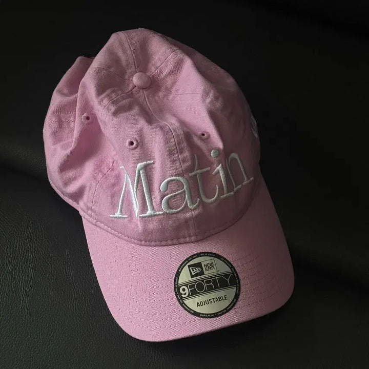 [SOLD OUT] 뉴에라x마뗑킴 볼캡 핑크