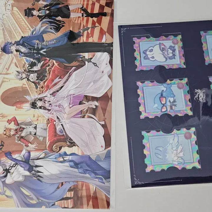 [SOLD OUT] 원신 특전 우표 포토카드 일괄 판매