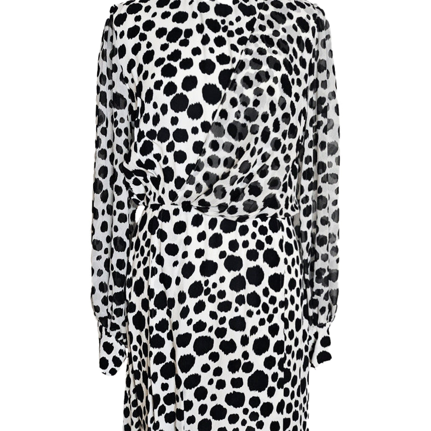 [BUNJANG] MSGM Dalmatian Print Midi Dress IT42 / MSGM  달마시안 무늬 원피스