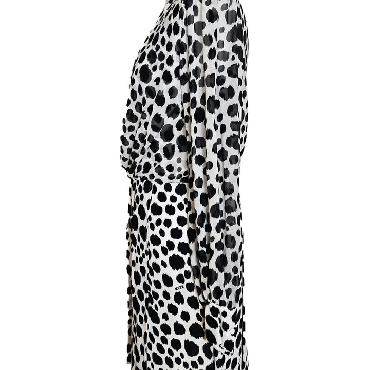 [BUNJANG] MSGM Dalmatian Print Midi Dress IT42 / MSGM  달마시안 무늬 원피스