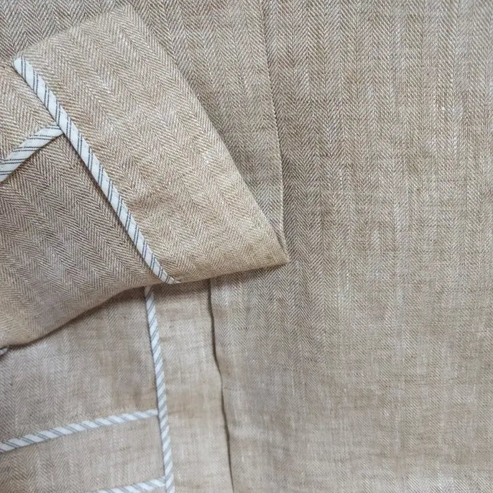 [BUNJANG] Atelier Vanessa Bruno Herringbone Linen Jacket / 21년도 아떼바네사브루노) 헤링본 마 100자켓
