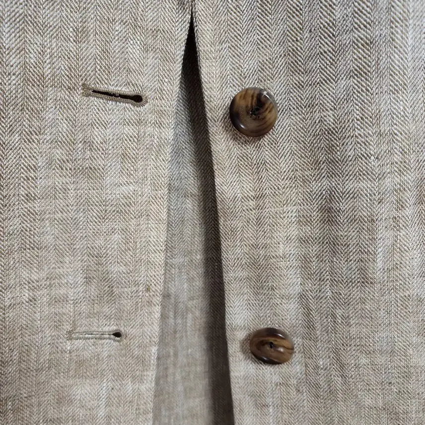 [BUNJANG] Atelier Vanessa Bruno Herringbone Linen Jacket / 21년도 아떼바네사브루노) 헤링본 마 100자켓