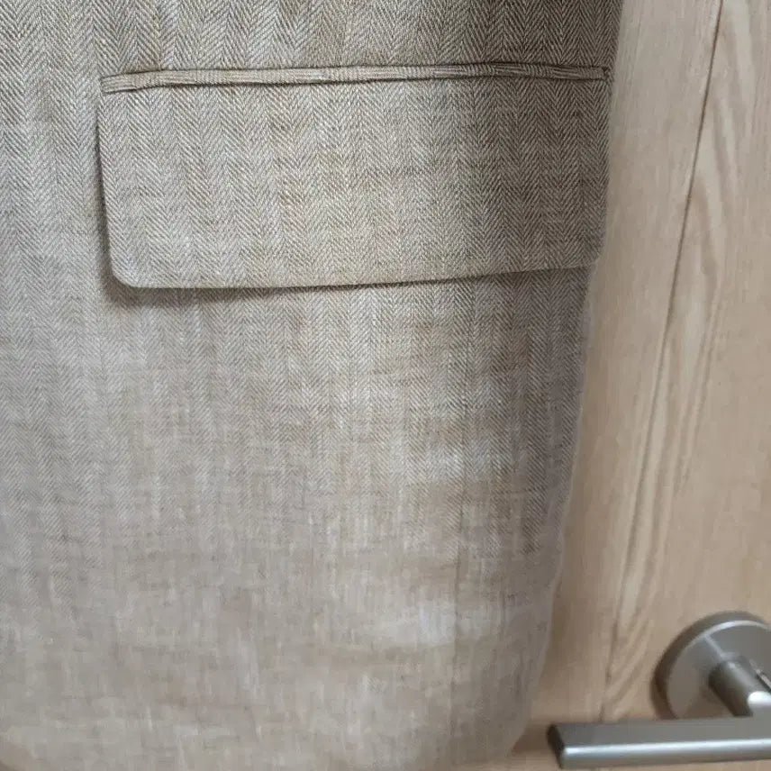 [BUNJANG] Atelier Vanessa Bruno Herringbone Linen Jacket / 21년도 아떼바네사브루노) 헤링본 마 100자켓