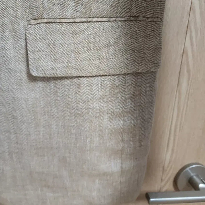 [BUNJANG] Atelier Vanessa Bruno Herringbone Linen Jacket / 21년도 아떼바네사브루노) 헤링본 마 100자켓