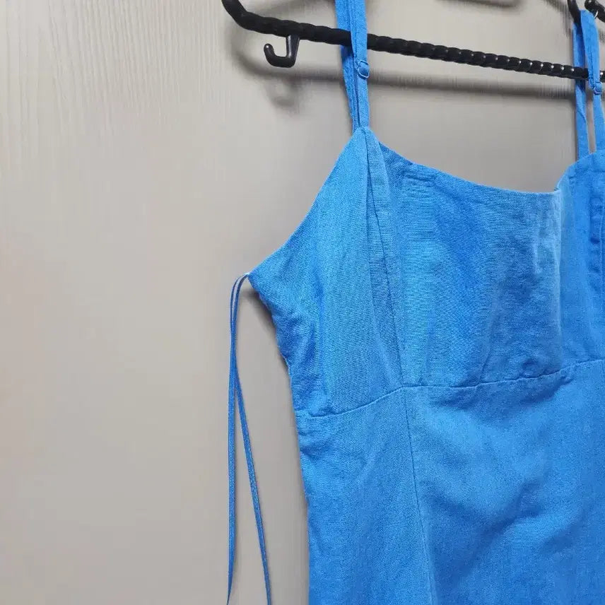 [BUNJANG] ZARA Blue Slit Long Dress M / 자라 ) 블루 슬릿 롱 원피스M 거의새것