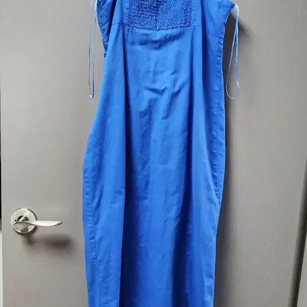 [BUNJANG] ZARA Blue Slit Long Dress M / 자라 ) 블루 슬릿 롱 원피스M 거의새것