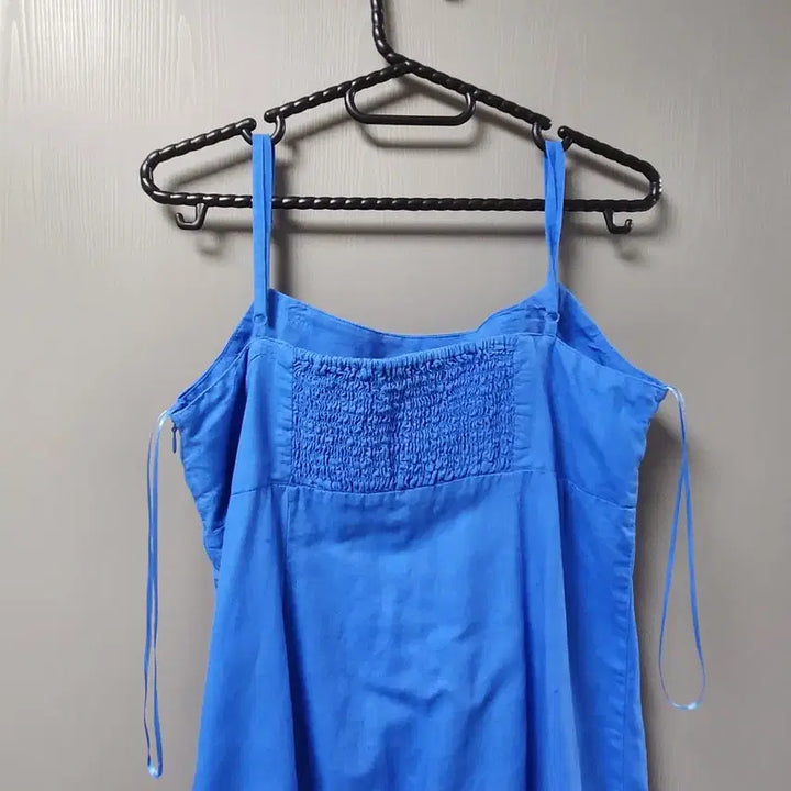 [BUNJANG] ZARA Blue Slit Long Dress M / 자라 ) 블루 슬릿 롱 원피스M 거의새것