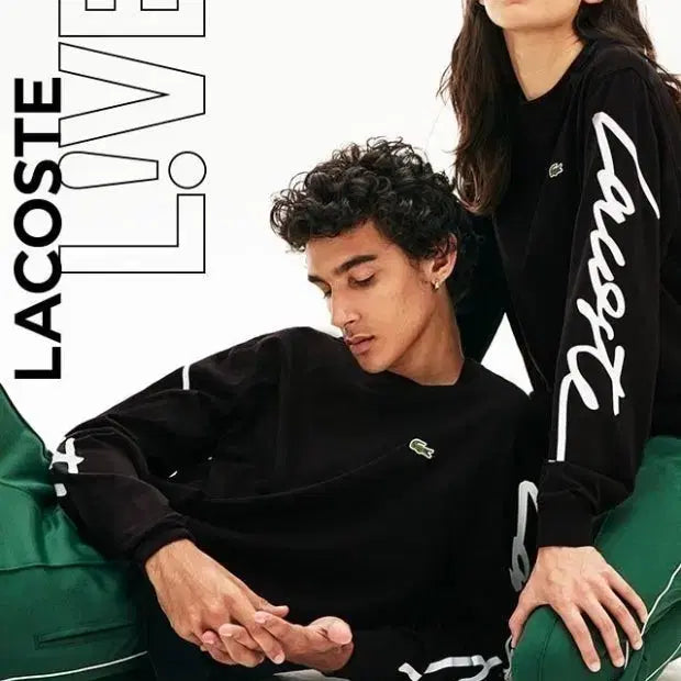 [BUNJANG] Lacoste Black Long Sleeve T-Shirt / 라코스테 블랙 긴팔 티셔츠팝니다.