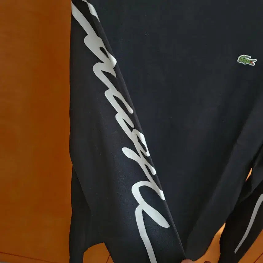 [BUNJANG] Lacoste Black Long Sleeve T-Shirt / 라코스테 블랙 긴팔 티셔츠팝니다.