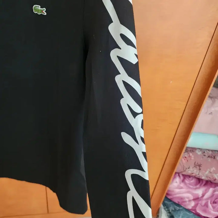 [BUNJANG] Lacoste Black Long Sleeve T-Shirt / 라코스테 블랙 긴팔 티셔츠팝니다.