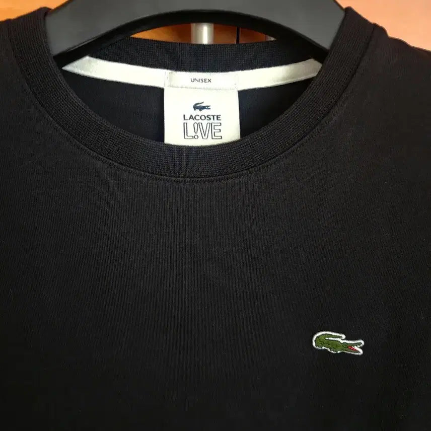 [BUNJANG] Lacoste Black Long Sleeve T-Shirt / 라코스테 블랙 긴팔 티셔츠팝니다.