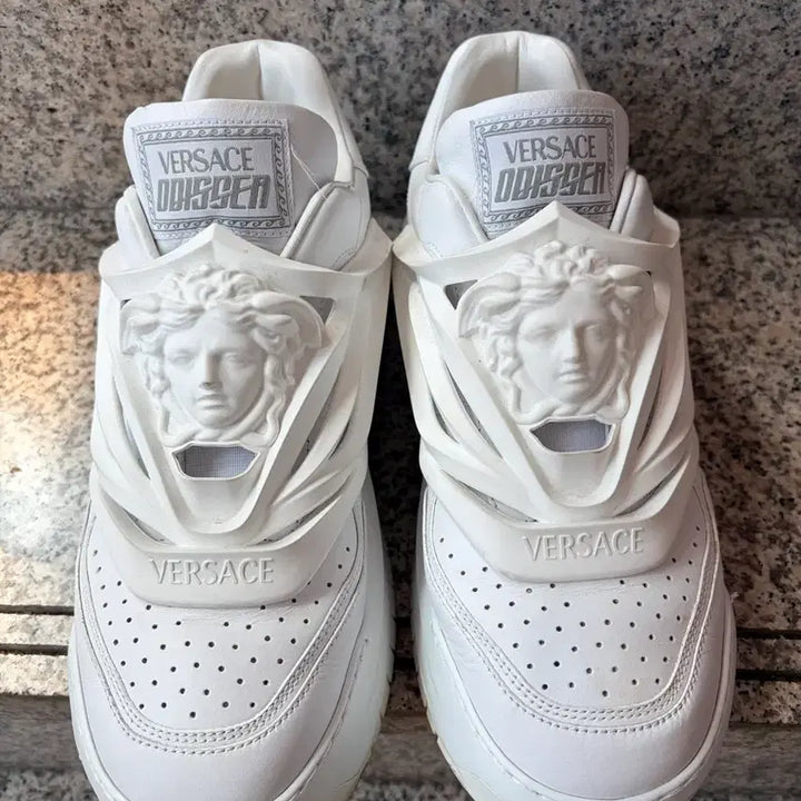 [BUNJANG] Versace Odissea White Sneakers / 베르사체/오디세이아화이트/43