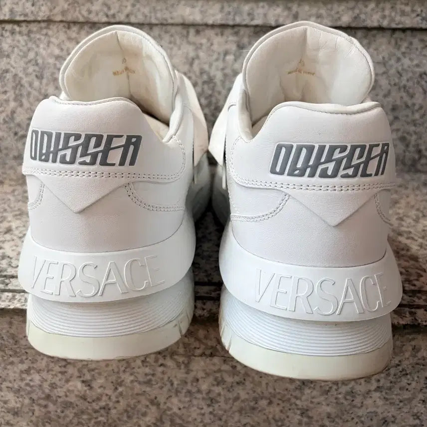 [BUNJANG] Versace Odissea White Sneakers / 베르사체/오디세이아화이트/43