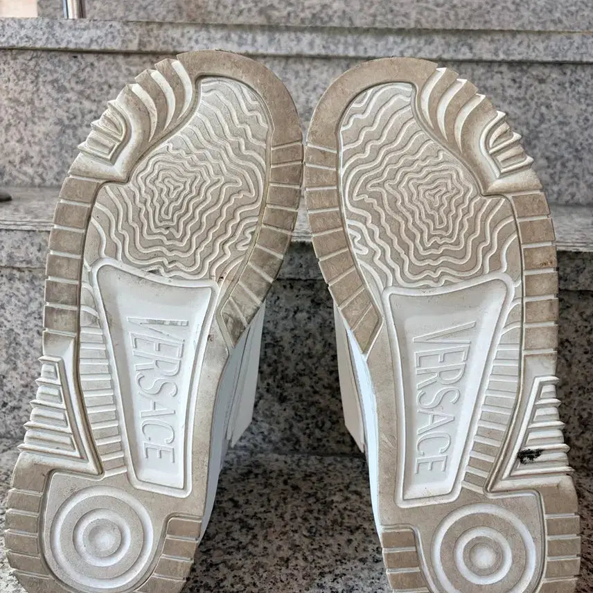 [BUNJANG] Versace Odissea White Sneakers / 베르사체/오디세이아화이트/43