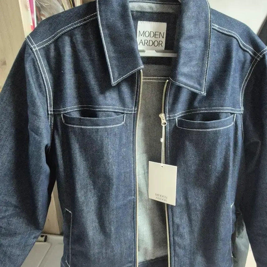[BUNJANG] Moden Arder Blue Denim Jacket / 모덴아르더 블루 데님자켓