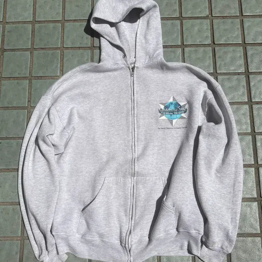 [BUNJANG] JERZEES Connection 2001 Hoodie / JERZEES Connection 2001 후드집업