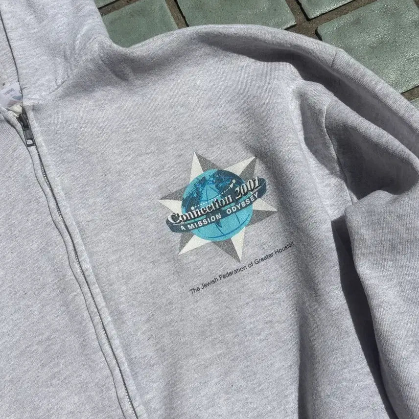 [BUNJANG] JERZEES Connection 2001 Hoodie / JERZEES Connection 2001 후드집업