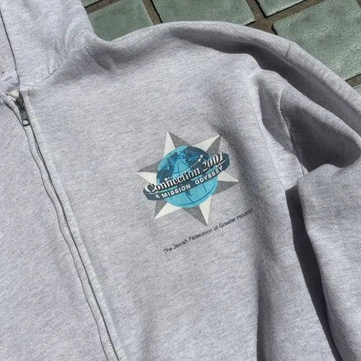 [BUNJANG] JERZEES Connection 2001 Hoodie / JERZEES Connection 2001 후드집업