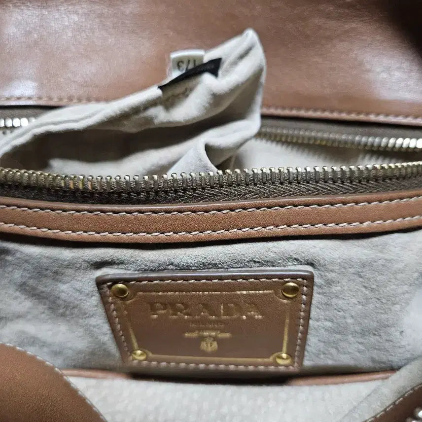 [BUNJANG] Prada Tote Bag Camel / 프라다 토트백 카멜 정품