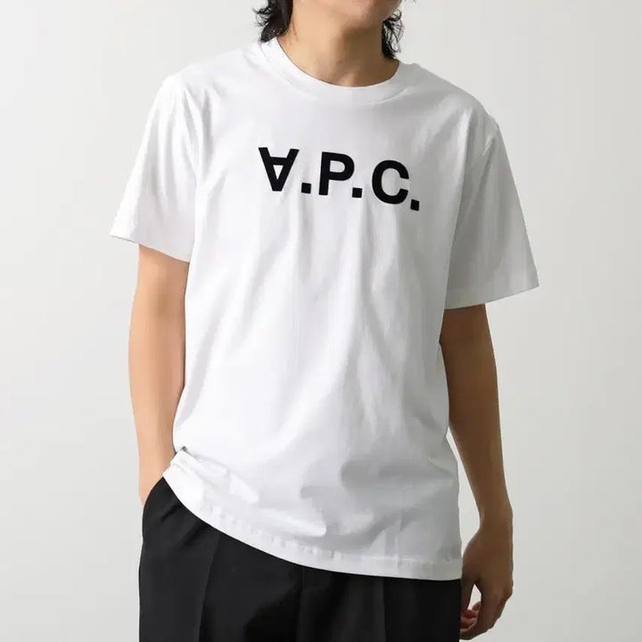 [BUNJANG] A.P.C. Short Sleeve T-Shirt Navy White / 정품,무료배송) A P C 아페쎄 반팔 , 네이비 화이트