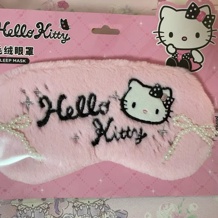 [BUNJANG] Hello Kitty Sleep Mask (Unsealed New Product) / (미개봉새상품) 헬로키티 수면안대 미니소 키티안대