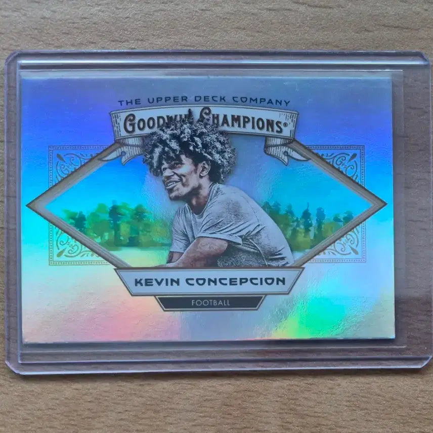 [BUNJANG] 2025 Upper Deck Goodwin Champions Kevin Conceptcion Football Rainbow Card / 2025 어퍼덱 굿윈 챔피언스 케빈 컨셉시온 풋볼 레인보우카드 판매