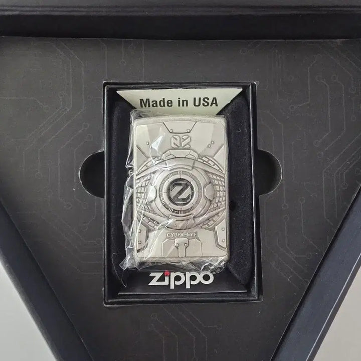 [BUNJANG] Zippo Cyber Eyes Z Lighter / (초특가)zippo 지포 미래도시를 통제하는 사이버 아이즈 Z