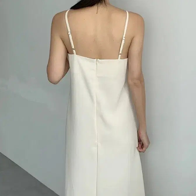 [SOLD OUT] 새상품 슬립 롱원피스 자켓 셋