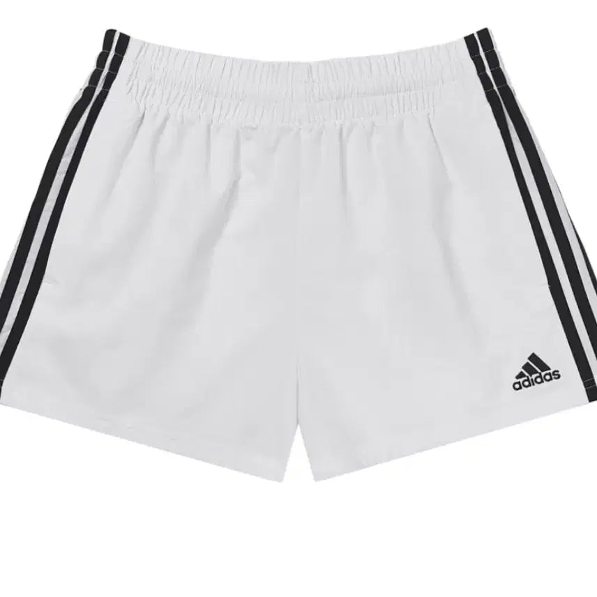 [BUNJANG] Adidas 3-Stripes Woven Shorts White L / (W) 아디다스 삼선 우븐 쇼츠 화이트 L