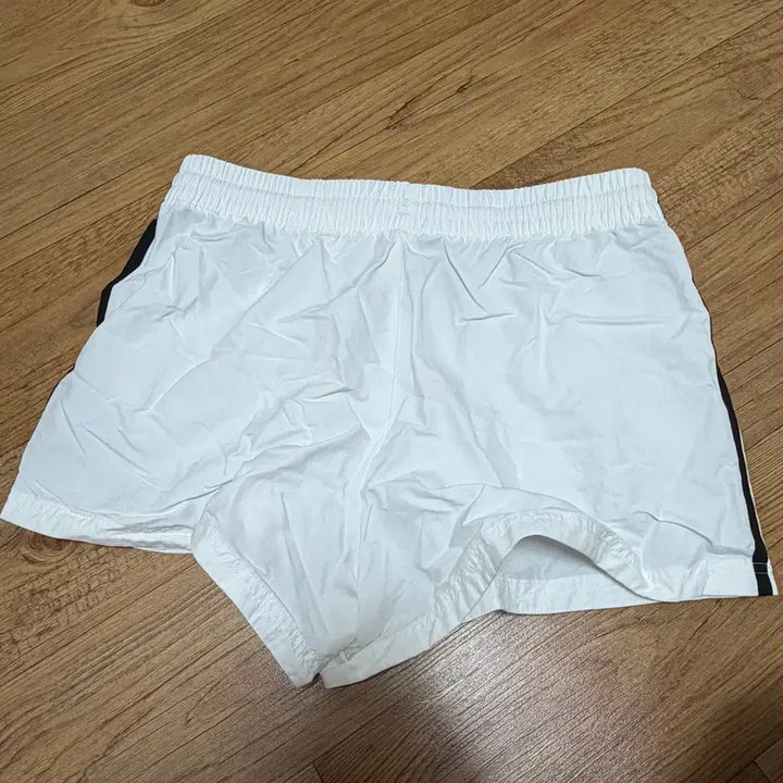 [BUNJANG] Adidas 3-Stripes Woven Shorts White L / (W) 아디다스 삼선 우븐 쇼츠 화이트 L
