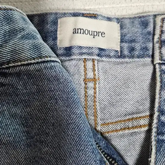 [BUNJANG] amoupre Denim Jeans Light Blue / amoupre 데님 바지 연청 컬러