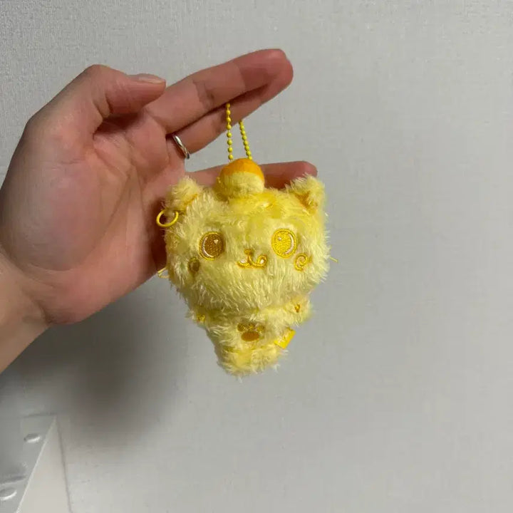 [BUNJANG] Kuri Yellow Wishdoll Keyring / 컬러 위시돌 쿠리 노란색