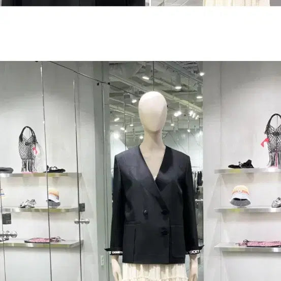 [BUNJANG] 럭키슈에뜨 간절기자켓 새상품 / 럭키슈에뜨 자켓 새상품