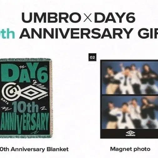 [BUNJANG] [안전결제/미개봉] 데이식스 엄브로 10주년 블랭킷 담요 + 마그넷 양도 / [안전결제/미개봉] 데이식스 엄브로 10주년 블랭킷 담요 + 마그넷 양도