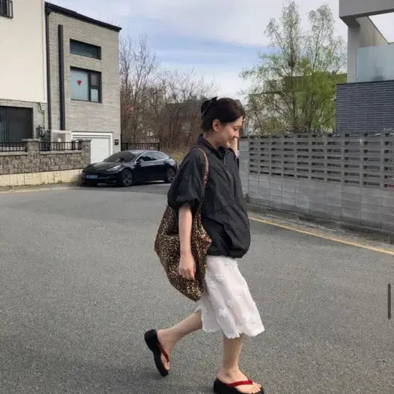 [BUNJANG] Ourmode Half Wind Jumper / 아우어모드 하프 윈드
