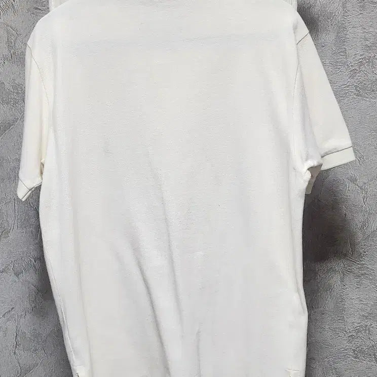 [BUNJANG] Polo Ralph Lauren Ivory Short Sleeve Polo Shirt / 폴로 랄프로렌 아이보리 반팔 폴로티