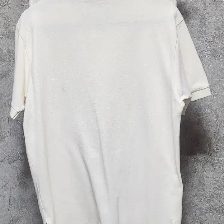 [BUNJANG] Polo Ralph Lauren Ivory Short Sleeve Polo Shirt / 폴로 랄프로렌 아이보리 반팔 폴로티