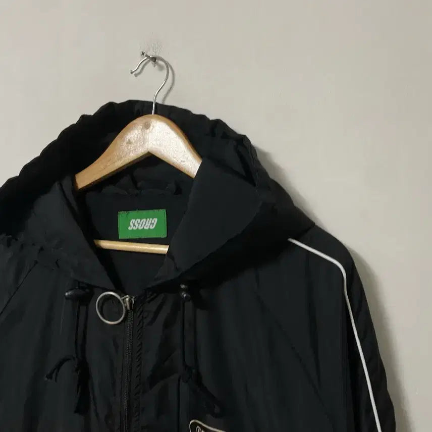[BUNJANG] CROSS Loose Fit Hooded Windbreaker Jacket / 105-110 CROSS 루즈핏 후드 바람막이 자켓 정품