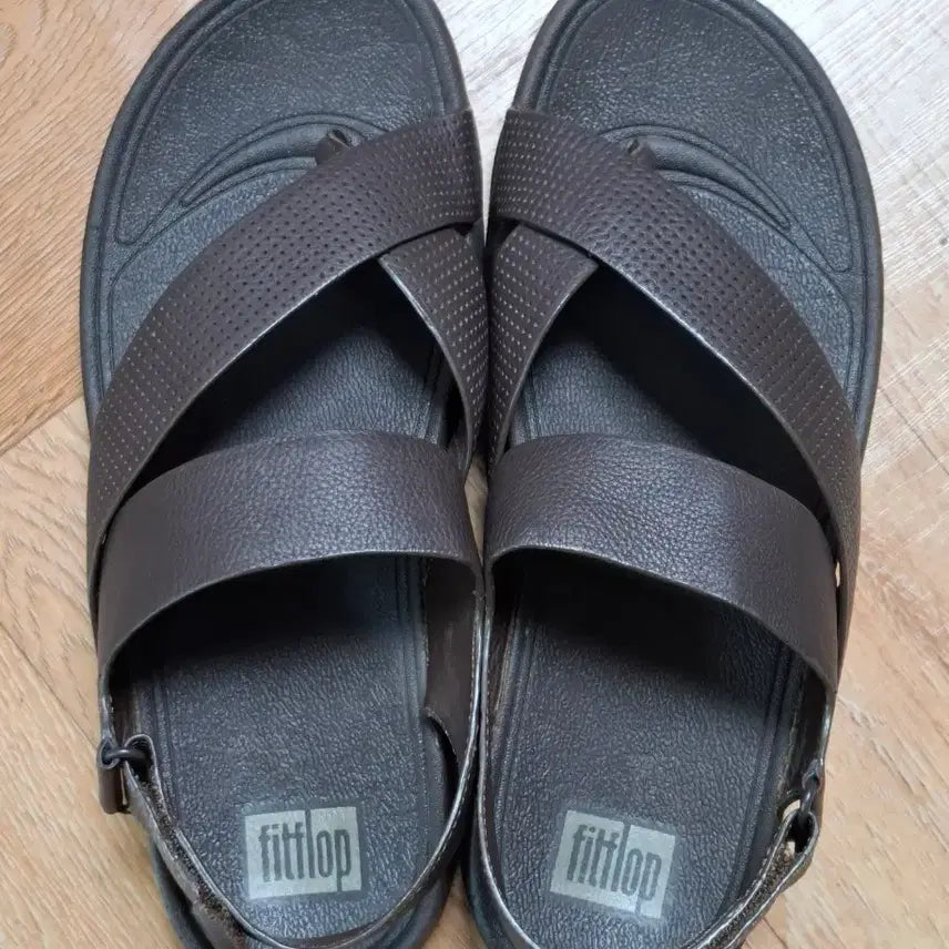 [BUNJANG] Fitflop Leather Sandals / 핏플랍 280 가죽 샌들